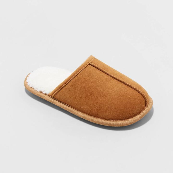 Boys' Ellis Slide Slippers - Cat & Jack Chestnut