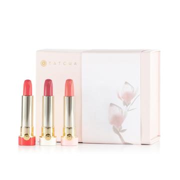 Tatcha Silk Blossoms Lipstick Trio
