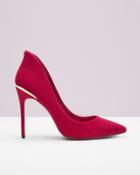 Ted Baker Pointed Suede Court Shoes