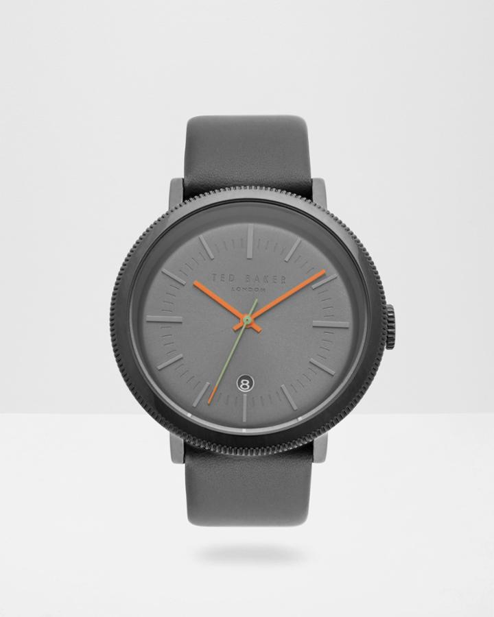 Ted Baker Stainless Steel Round Watch