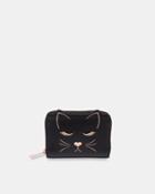 Ted Baker Cat Motif Small Leather Wallet