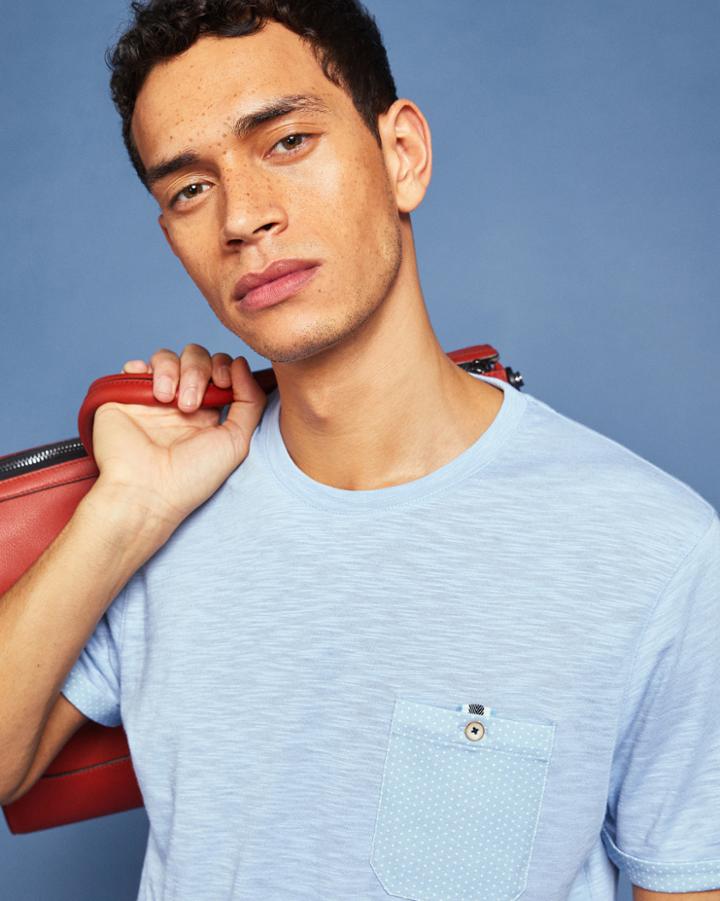 Ted Baker Cotton Patch Pocket T-shirt