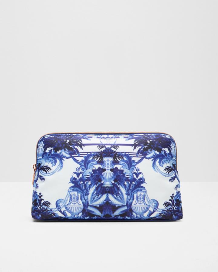 Ted Baker Persian Large Wash Bag Navy