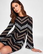 Ted Baker Cotton Reels Bell Sleeve Knitted Dress