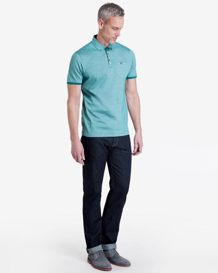 Ted Baker Tall Original Fit Jeans Rinse Denim