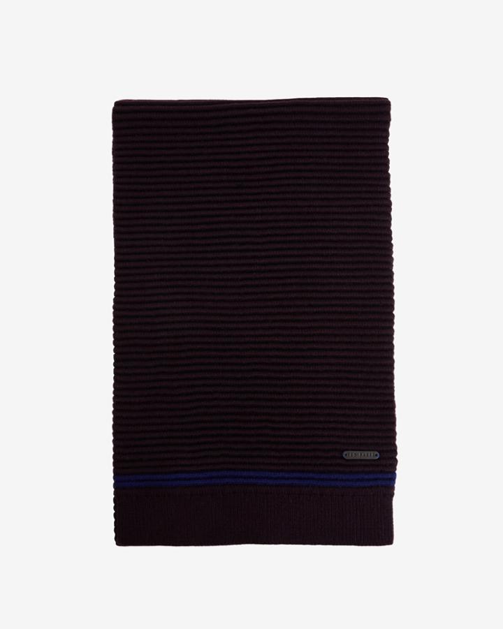 Ted Baker Ottoman Ribbed Scarf