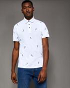 Ted Baker Cockatoo Embroidered Polo Shirt