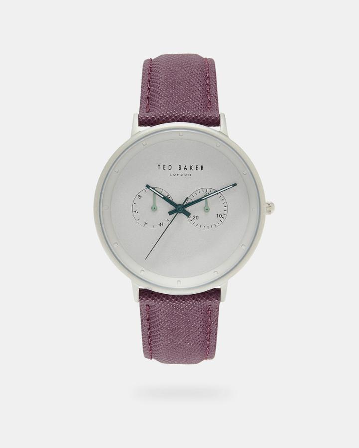 Ted Baker Textured Strap Watch