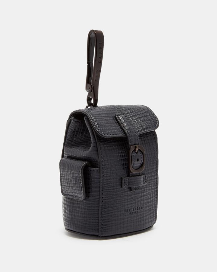 Ted Baker Leather Backpack Keyring