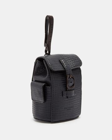 Ted Baker Leather Backpack Keyring