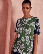 Ted Baker Floral T-shirt Green