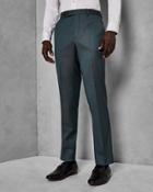Ted Baker Pashion Slim Plain Wool Trousers
