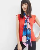 Ted Baker Marina Mosaic Skinny Scarf