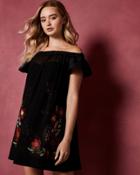 Ted Baker Embroidered Bardot Cover Up