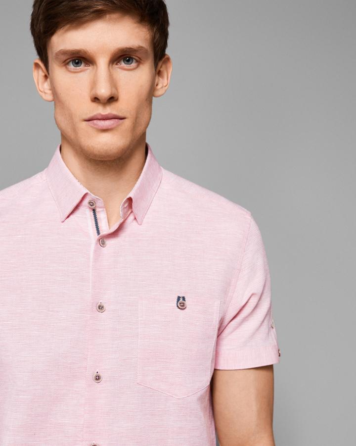 Ted Baker Linen Short Sleeved Shirt