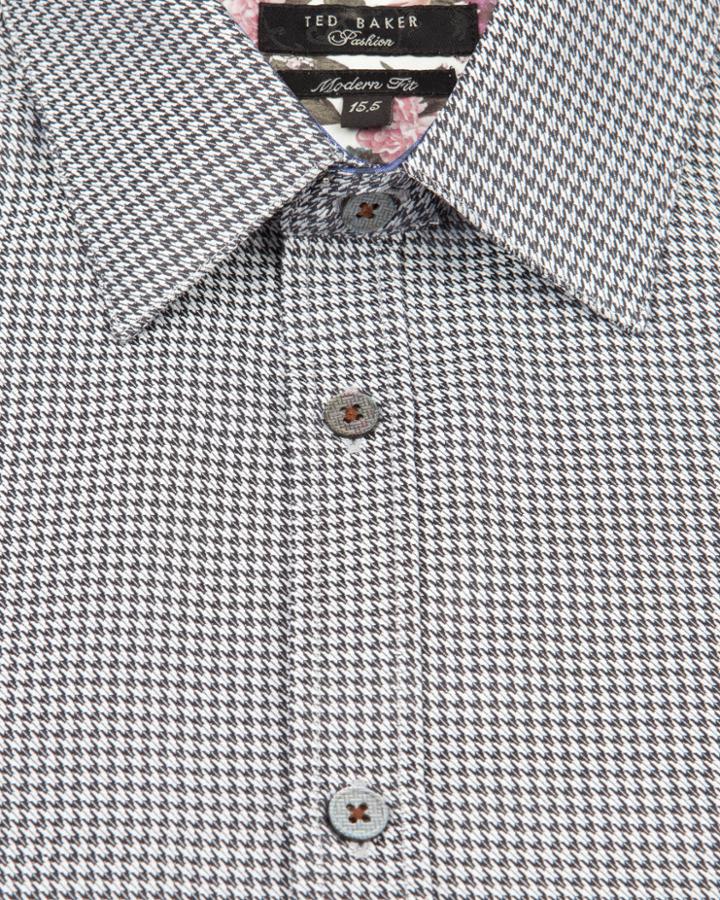 Ted Baker Houndstooth Shirt