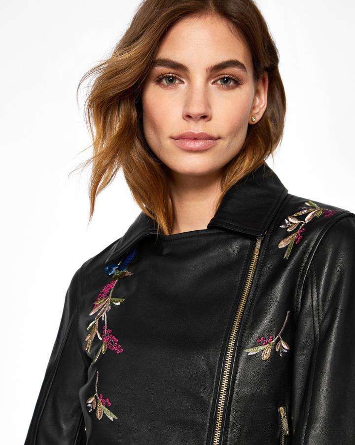 Ted Baker Highgrove Leather Biker Jacket