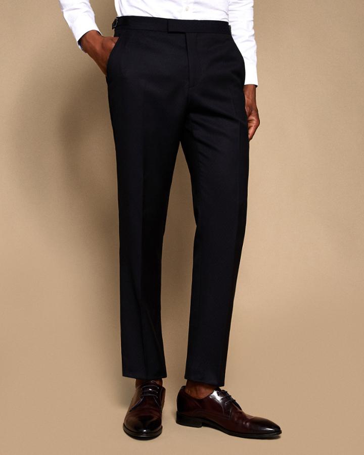 Ted Baker Pashion Jacquard Wool Suit Pants