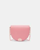 Ted Baker Flip Clasp Leather Moon Bag