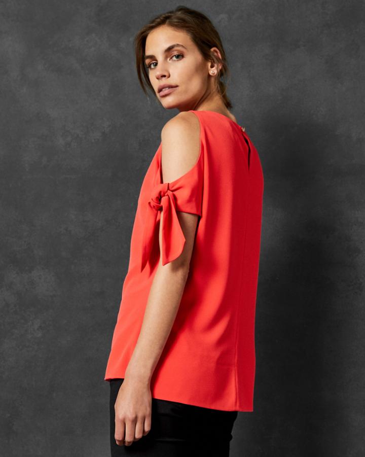 Ted Baker Tie Sleeve Top