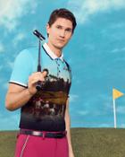 Ted Baker Palm Springs Print Polo Shirt