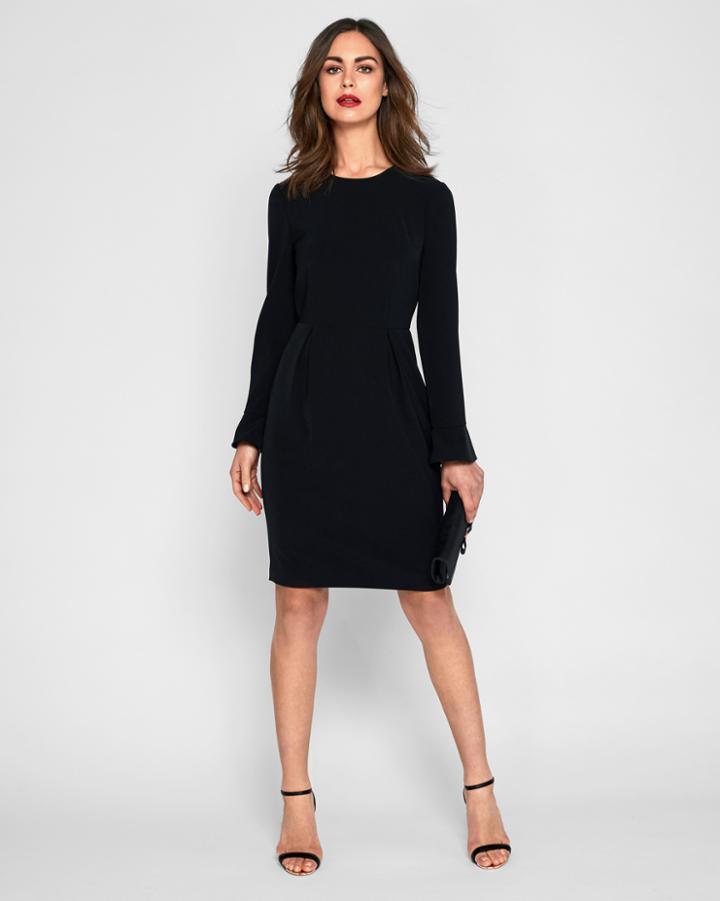 Ted Baker Flared Cuff Pencil Dress