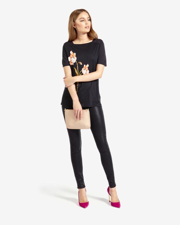 Ted Baker Oriental Floral Print Top