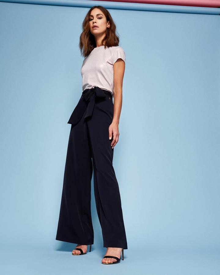 Ted Baker Wide Leg Self-tie Pants