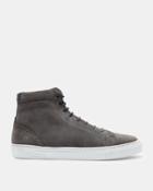 Ted Baker Brogue Detail Suede Hi-top Trainers