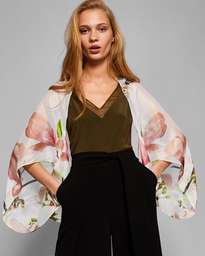 Ted Baker Harmony Silk Cape Scarf