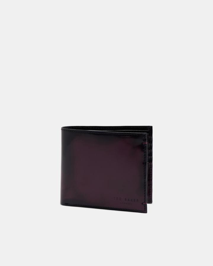 Ted Baker Burnished Leather Bi-fold Wallet