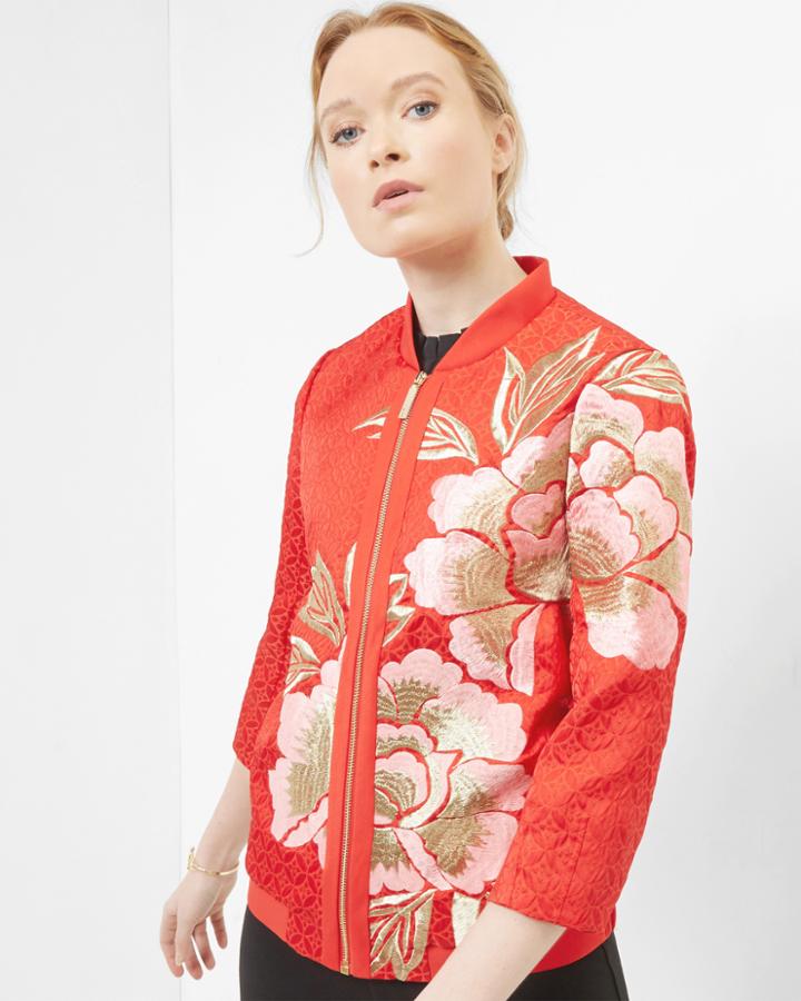 Ted Baker Regal Romance Bomber Jacket