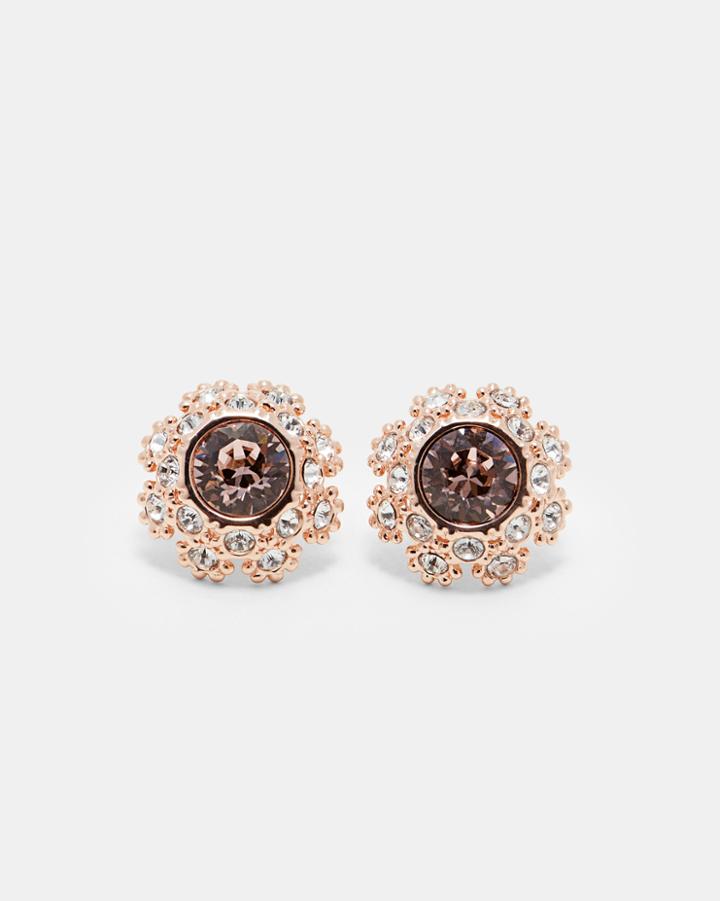 Ted Baker Swarovski Daisy Lace Stud Earrings