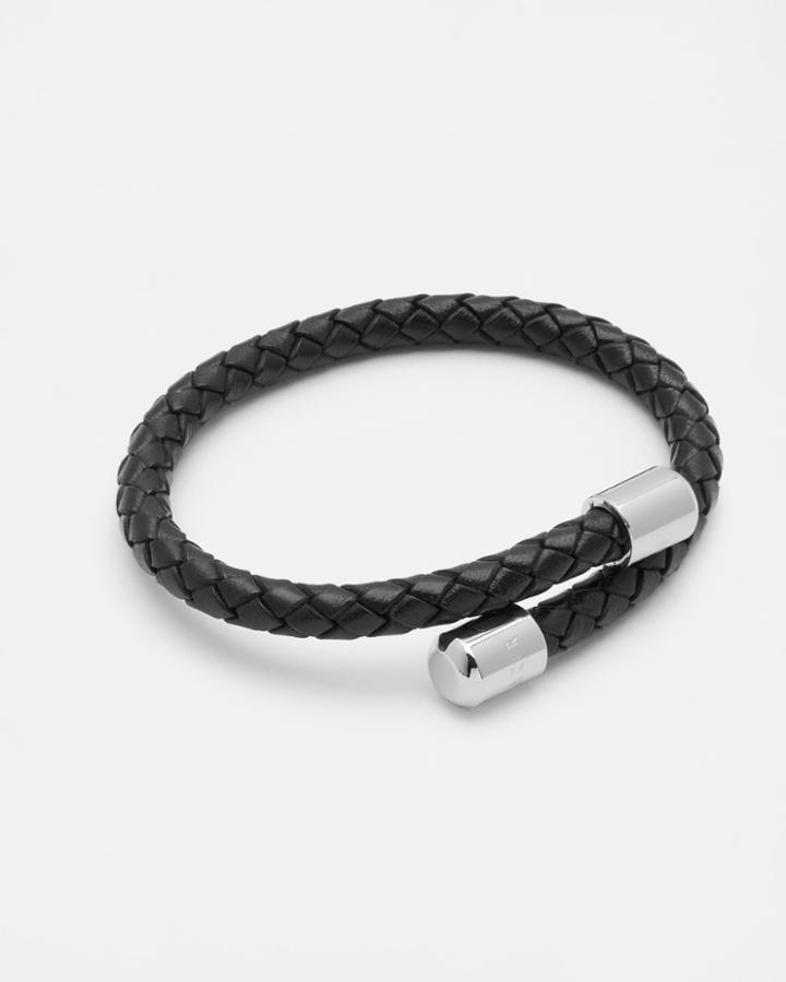 Ted Baker Leather Woven Bangle