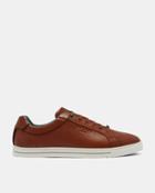 Ted Baker Burnished Leather Sneakers