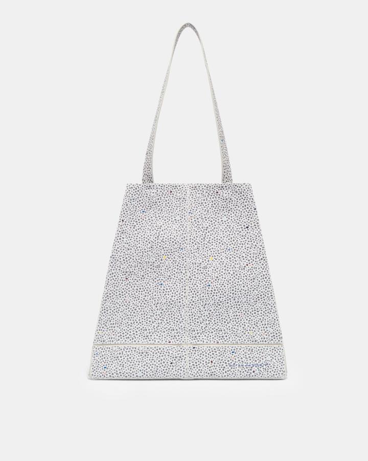 Ted Baker Pebble Print Shopper Bag Ivory