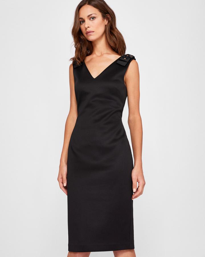 Ted Baker Bow Shoulder Bodycon Dress