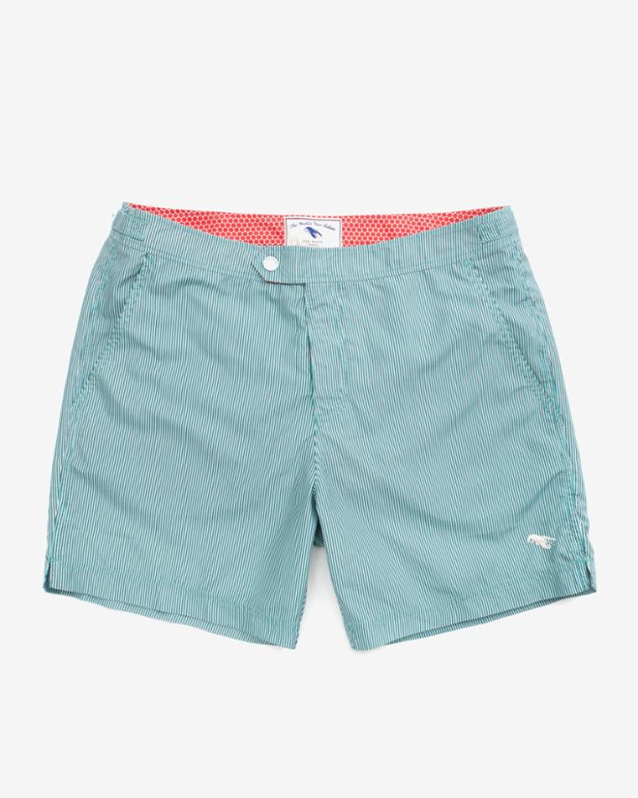 Ted Baker Pinstripe Swim Shorts