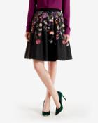 Ted Baker Shadow Floral Full Skirt Mid