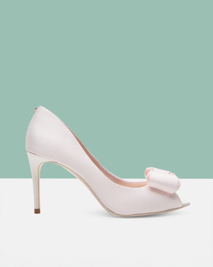 Ted Baker Bow Detail Peep-toe Courts
