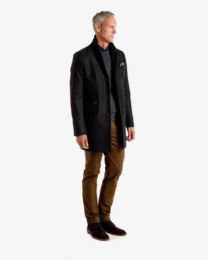 Ted Baker Wool Overcoat
