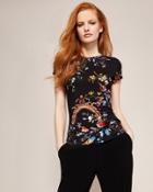 Ted Baker Opulent Fauna Fitted T-shirt
