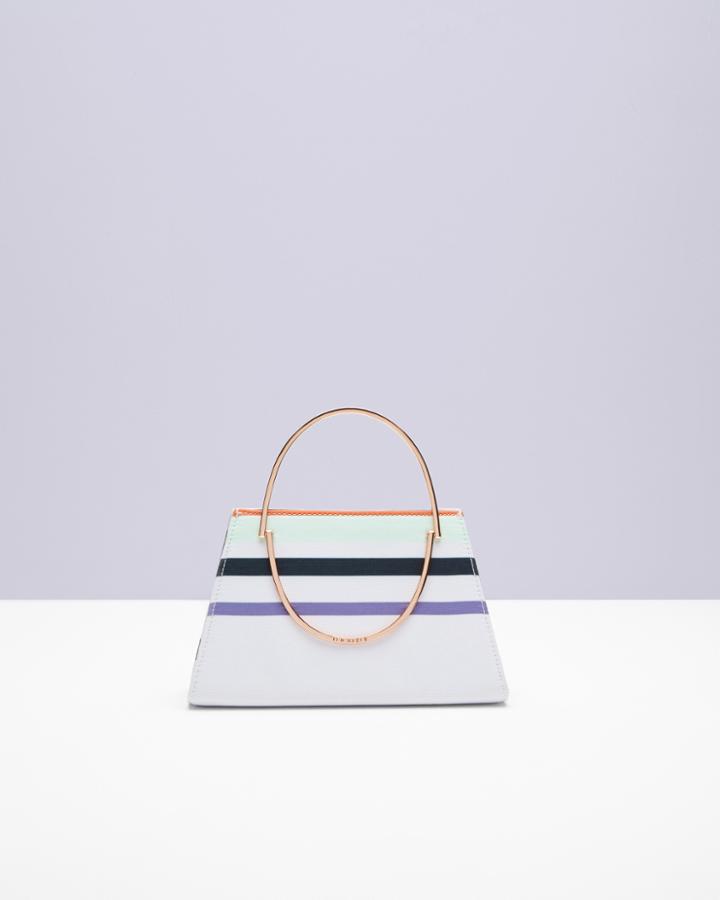 Ted Baker Tribal Stripe Clutch Bag