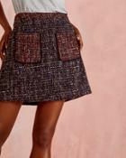 Ted Baker Textured A-line Skirt