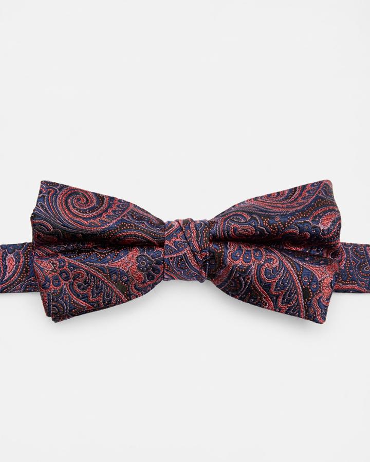 Ted Baker Paisley Silk Bow Tie