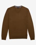Ted Baker Merino Wool V-neck Sweater