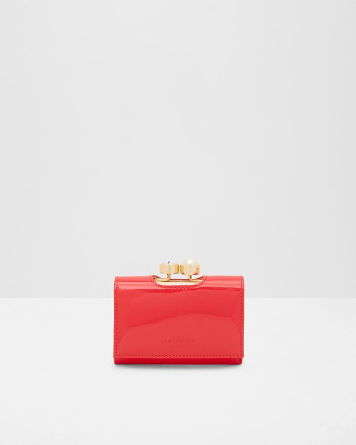Ted Baker Pearl Bobble Small Leather Wallet