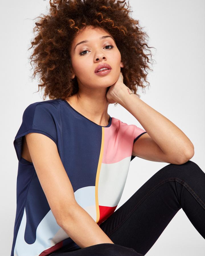 Ted Baker Mississippi Woven T-shirt