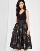 Ted Baker Paisley Floral Midi Dress