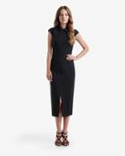 Ted Baker Grosgrain Detail Zipped Midi Dress